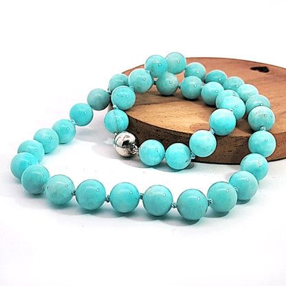 Amazonite ball chain 10 mm
