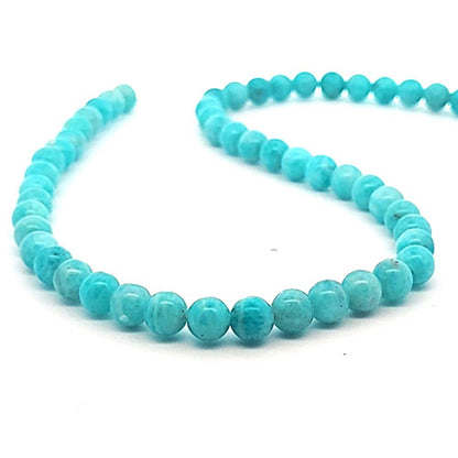Amazonit, Kugelstrang 6 mm