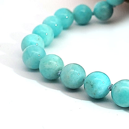 Amazonite ball chain 10 mm