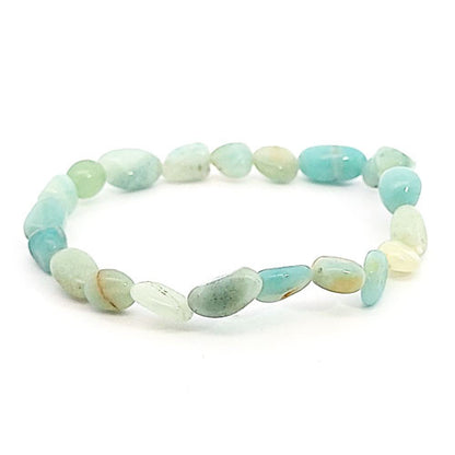 Amazonit Armband Tumble  - 1