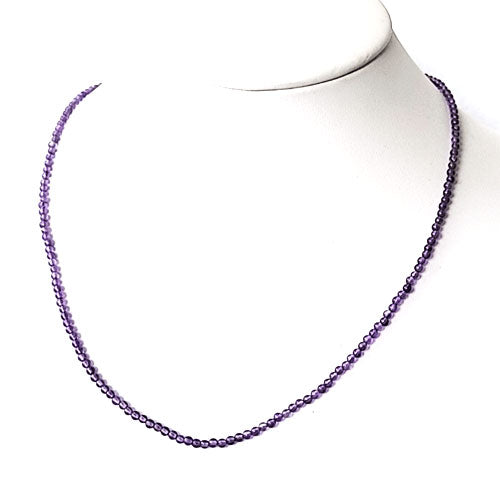 Amethyst Kugelkette 2 mm