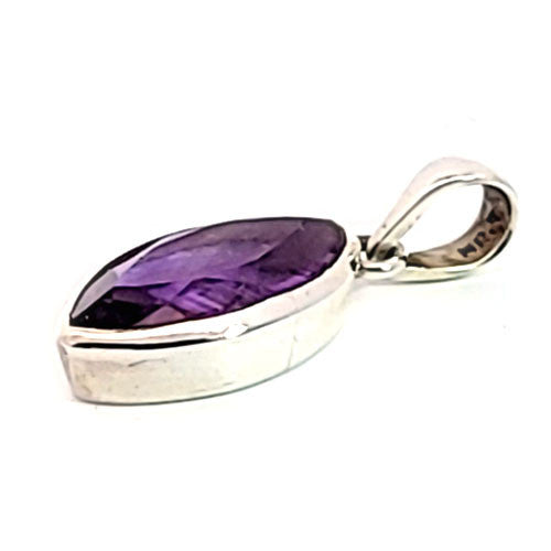 Amethyst Anhänger facettiert  - 2
