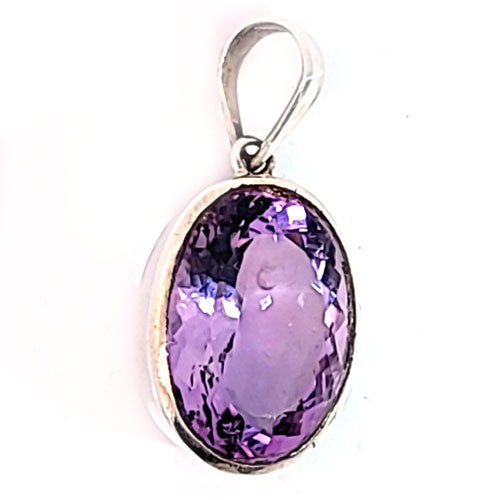 Amethyst Anhänger facettiert  - 3