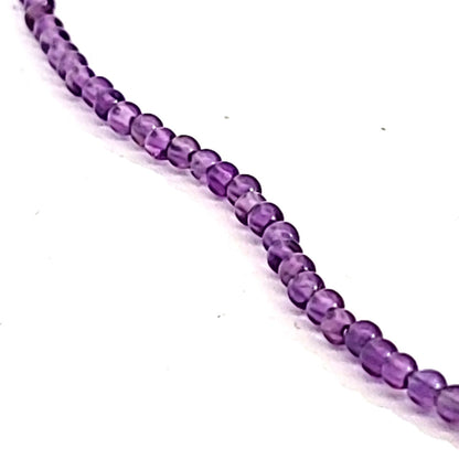 Amethyst Kugelkette facettiert mini