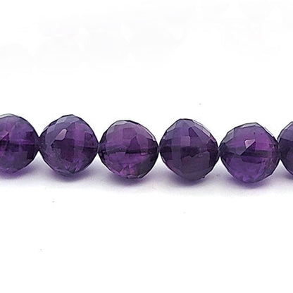 Amethyst, Strang Fancy facettiert 12 x 14 mm  - 2