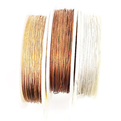 Beadalon Schmuckdraht 19 Stränge metallic satin gold Beadalon - 3