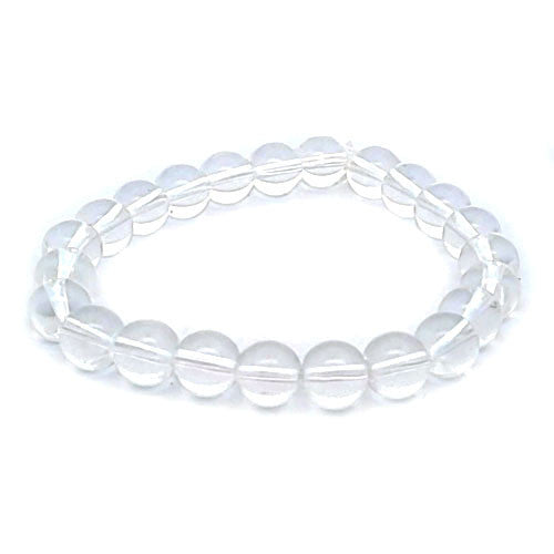 Bergkristall Kugel-Armband 8 mm  - 1