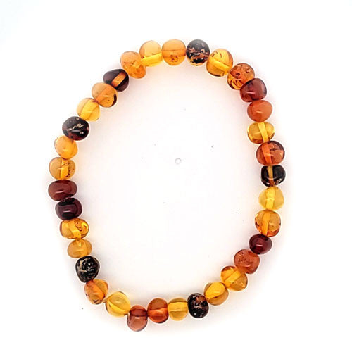 Bernstein Armband Potato multi  - 2