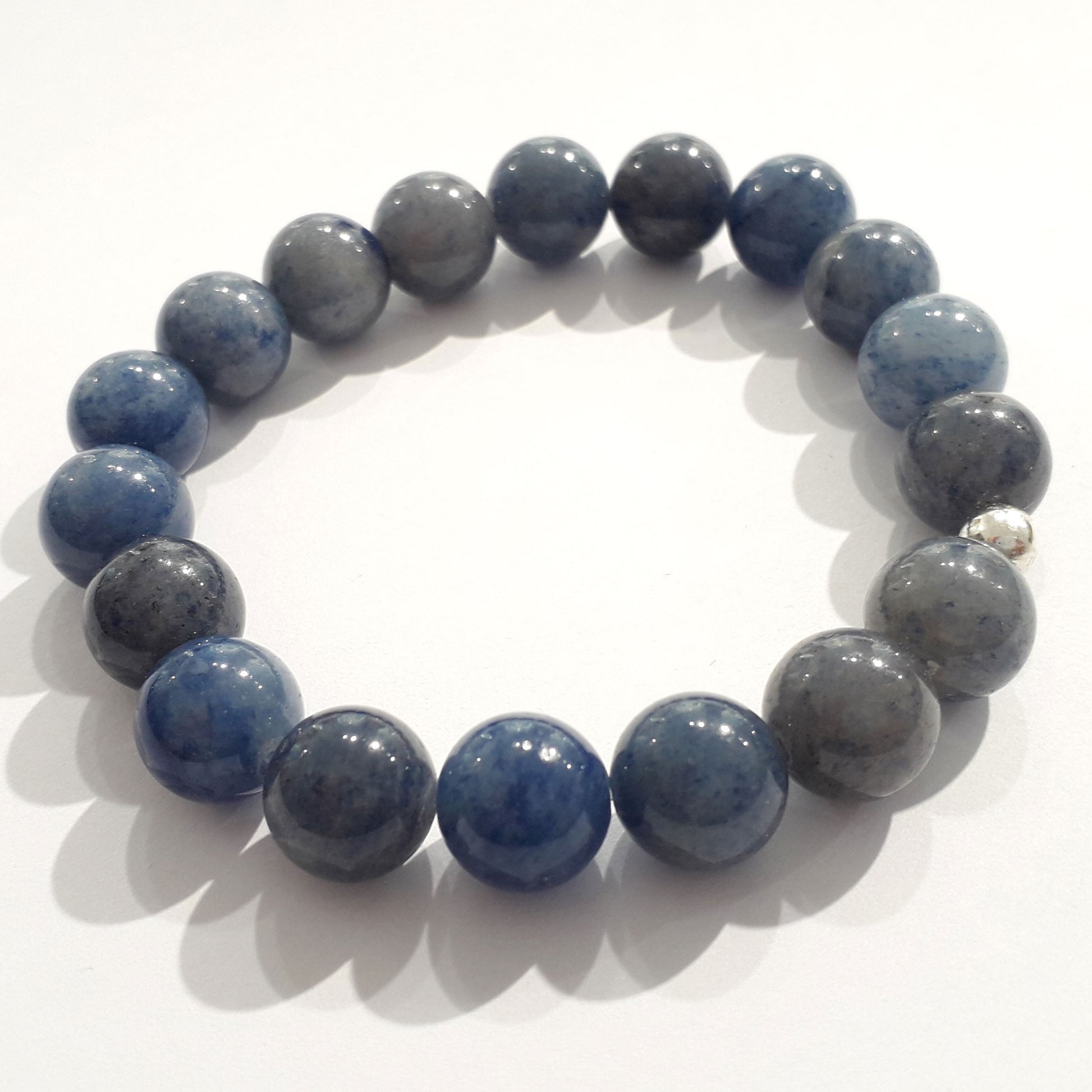 Blauquarz Armband 10mm  - 2