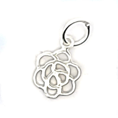 Blume der Kreativität, silber  - 1