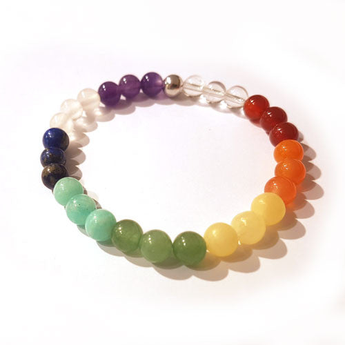 Chakren-Armband 17 cm Steindesign - 1