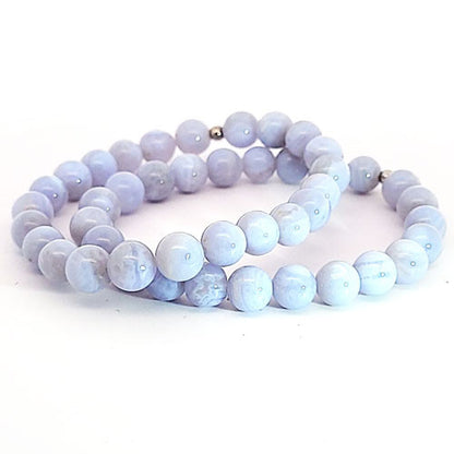 Chalzedon Armband 8 mm  - 1