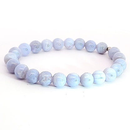 Chalzedon Armband 8 mm  - 2