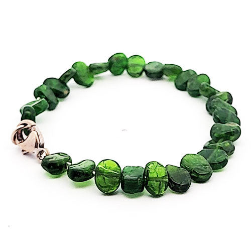 Chromdiopsid Armband  - 2