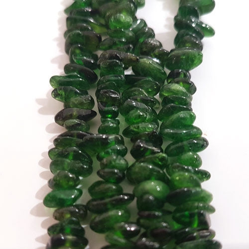 Chromdiopsid Strang Chips 8mm  - 1
