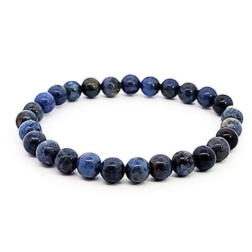 Dumortierit Armband 6 mm  - 1