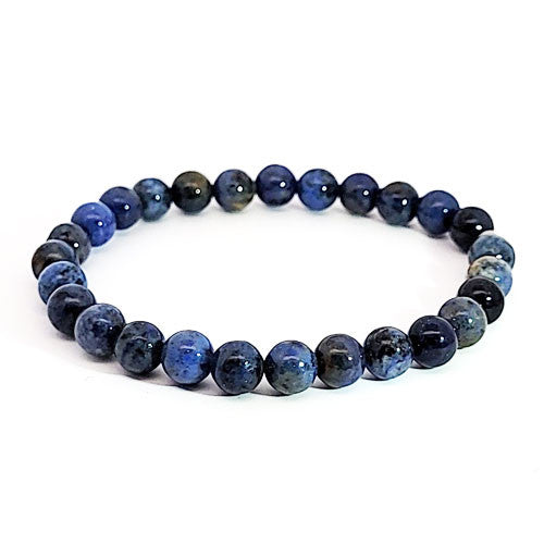 Dumortierit Armband 6 mm  - 2