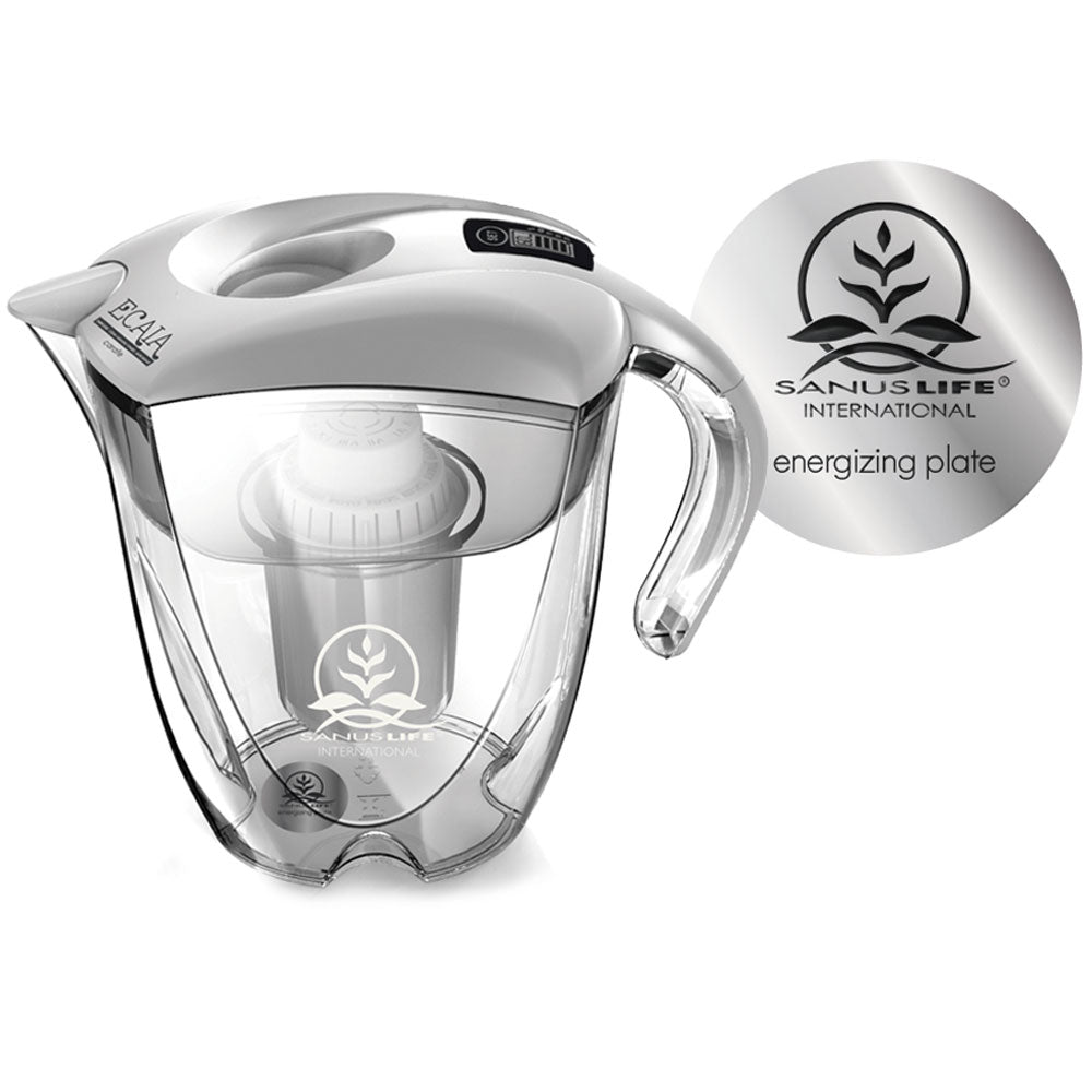 ECAIA Carafe mit zwei Filtern von Sanuslife