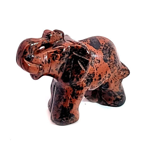 Elefant Mahagoniobsidian