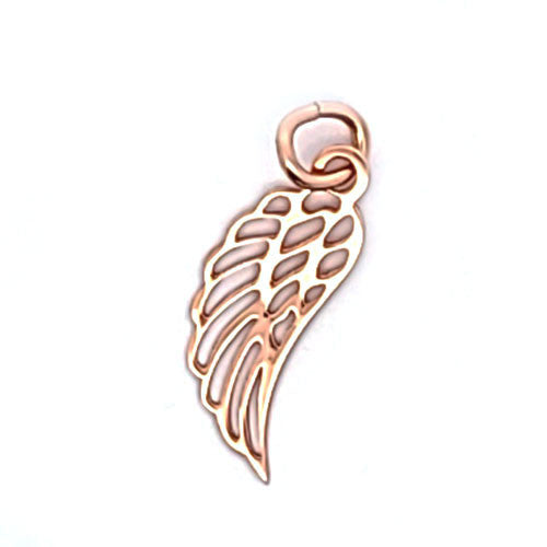 Engelsflügel rosé vergoldet  - 1