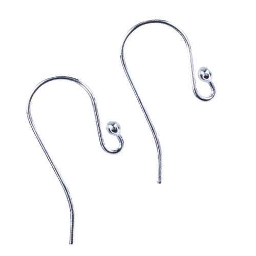 Ohrhaken Simple, silber