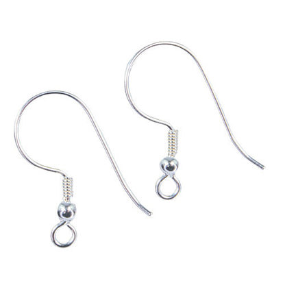 Fischhaken mit Kugel, Silber - 1