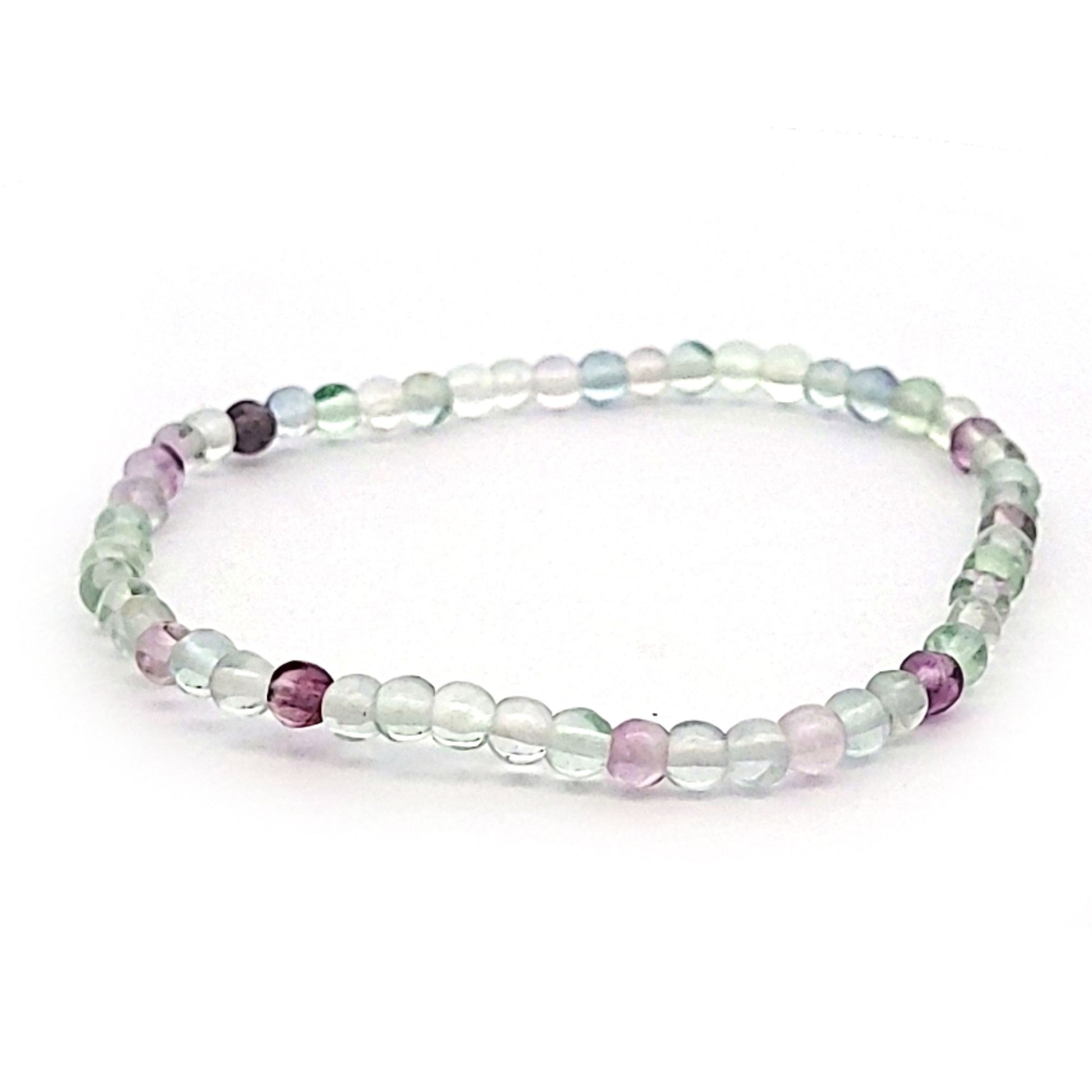 Fluorit-Kugelarmband