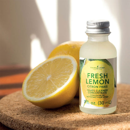 Fresh Lemon Glass Cleaner Concentrate - Young Living Natural Cleaning