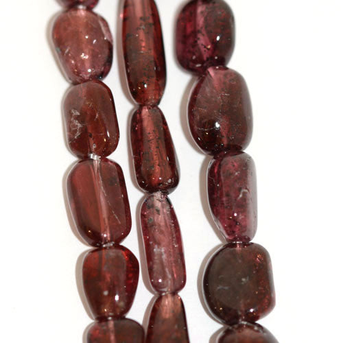 Granat, Strang Tumble 8 x 10mm  - 1