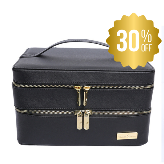 Großer Doppeldecker Öle Koffer schwarz - Young Living Zubehör