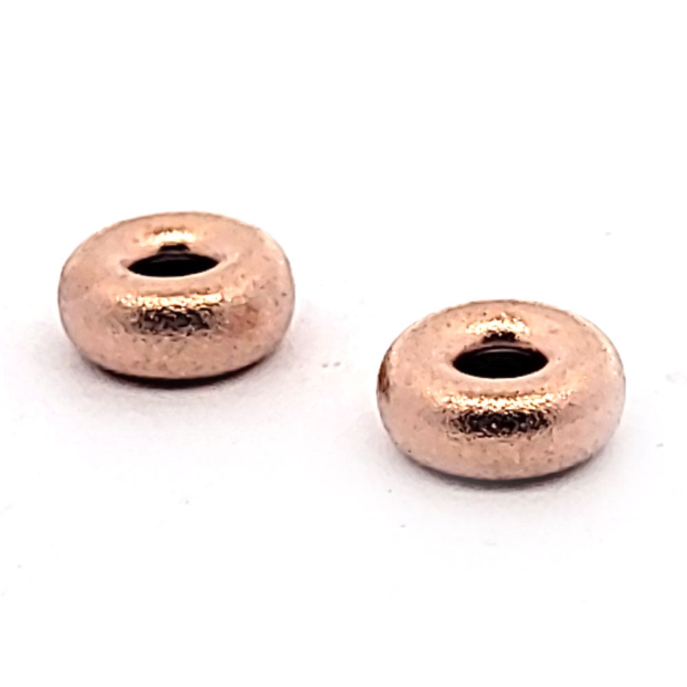 Hohlring-9mm-rose-matt
