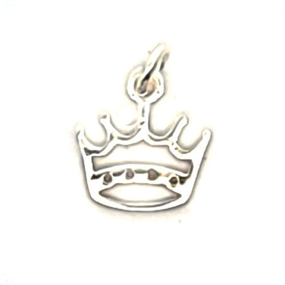Ich bin eine Königin - Anhänger Krone, silber  - 2