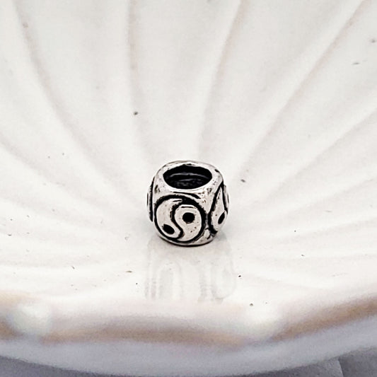 Indian_Charm_Silberbead_Yin_yan