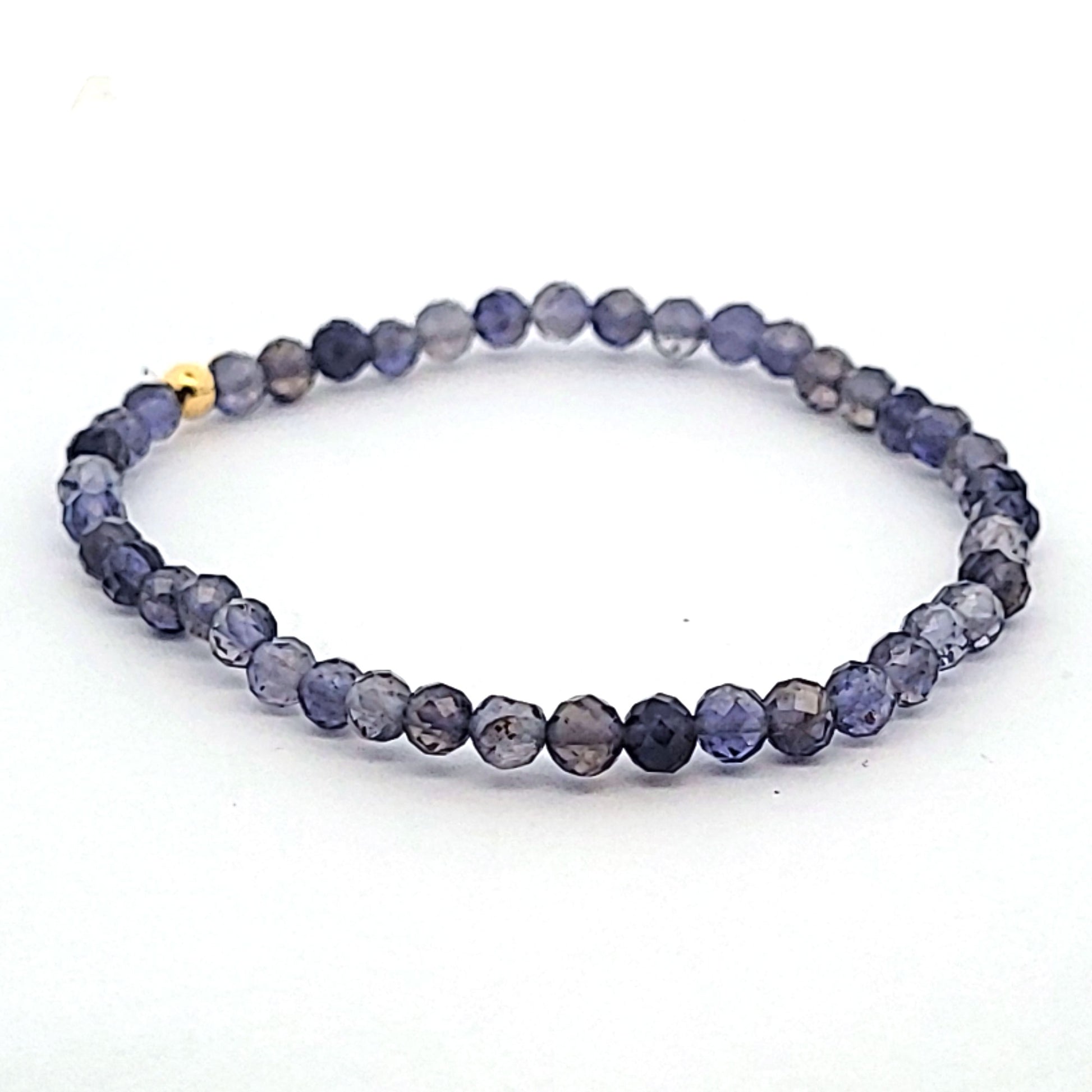 Iolith-Cordierit-Kugelarmband