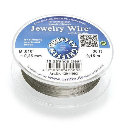 Juwelierdraht 0,25mm, 9,15m Rolle Griffin - 1