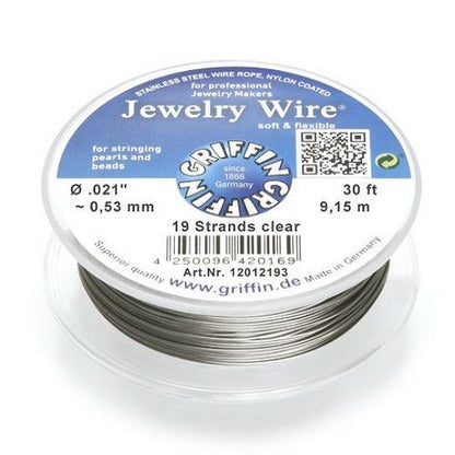 Juwelierdraht 0,53mm, 9,15m Rolle Griffin - 1