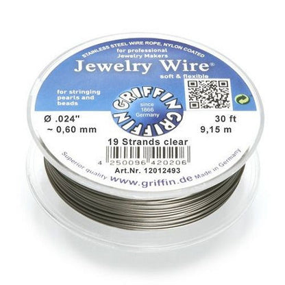 Juwelierdraht 0,60mm, 9,15m Rolle Griffin - 1