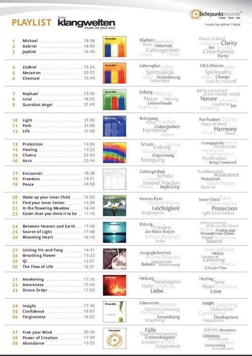 Klangei - Klangwelten SET gold Eicher Music - 1