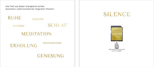 Klangei® next - SET SILENCE - moonlight silver Eicher Music - 4