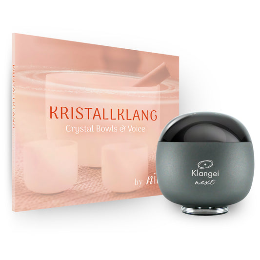 Klangei® next Set Kristallklang, moonlight silver