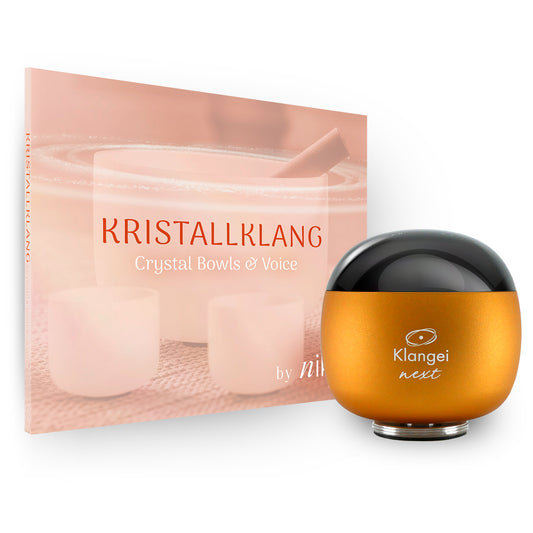 Klangei® next Set Kristallklang, sunrise gold