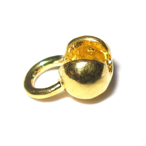 Klappkugel Silber vergoldet
