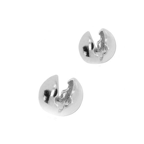 Klappkugeln, Silber rhodiniert (4 Stk.)  - 1