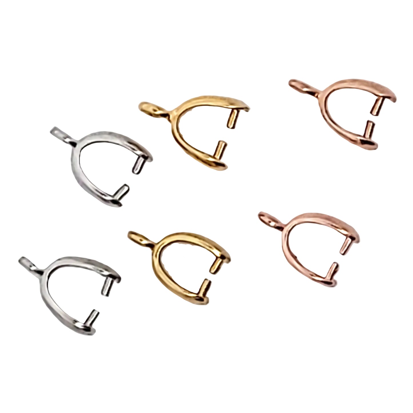 Klappoese Clip Zwicker silber alle