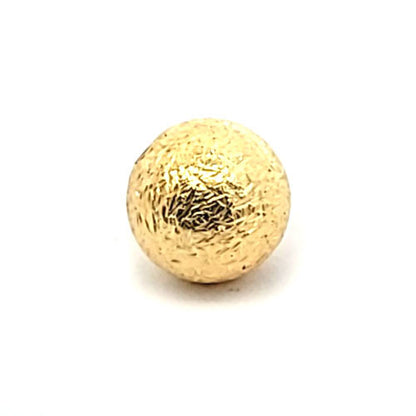 Kugel satiniert vergoldet 10 mm  - 1