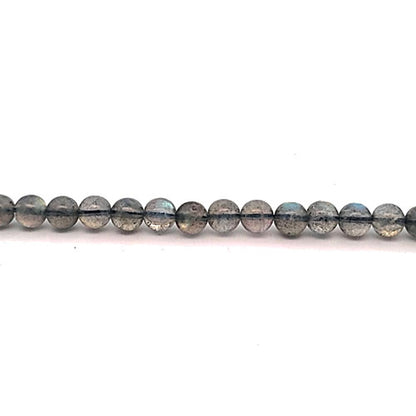Labradorite AA, ball strand 6 mm