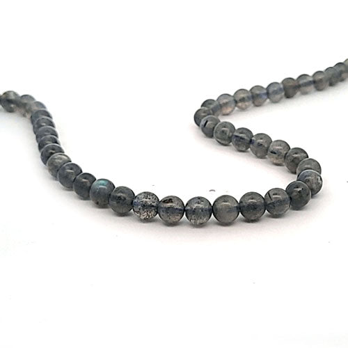 Labradorite, 6 mm bead strand