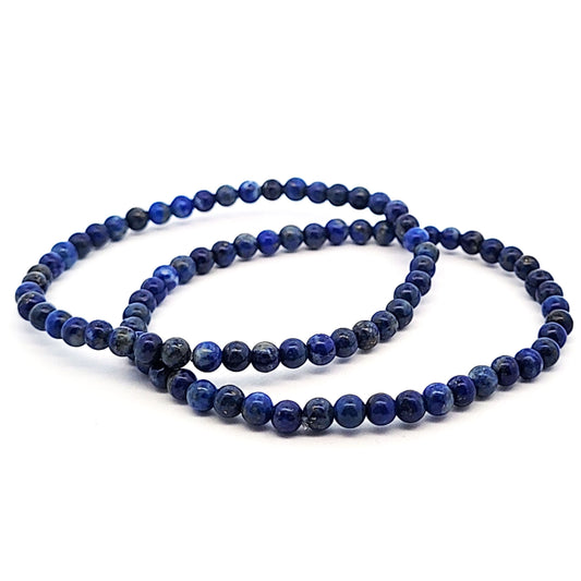 Lapis Lazuli Kugelarmband 4 mm