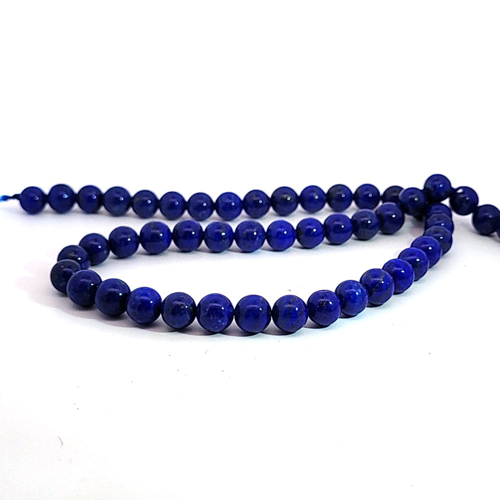Lapis Lazuli AAA ball strand 8 mm