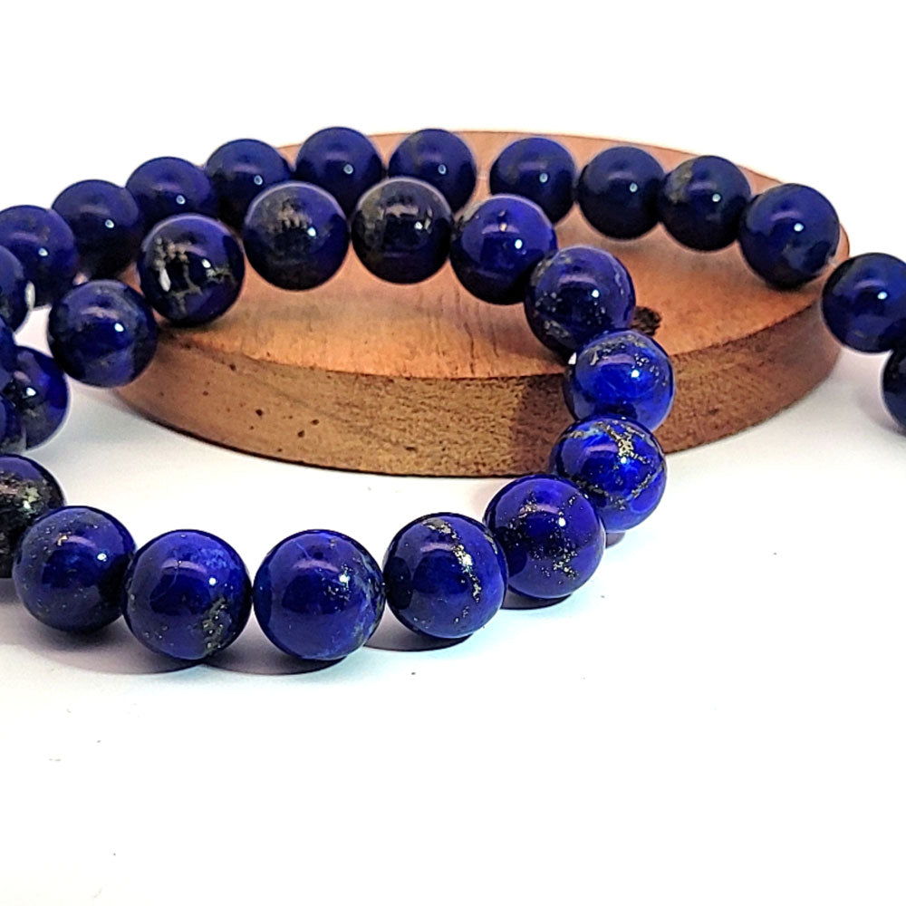 Lapis Lazuli AAA Kugelstrang 12 mm